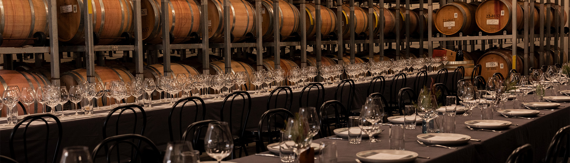 The Barrel Hall at Dalrymple, Setup and Ready for Dalrymple Unearthed