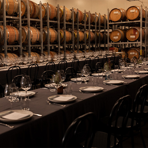 The Barrel Hall at Dalrymple, Setup and Ready for Dalrymple Unearthed